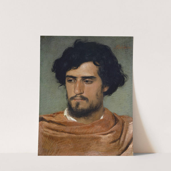 Head Of A Roman (1863) by Arnold Böcklin