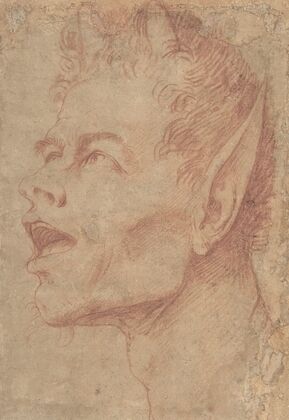Head of a Satyr Facing Left