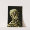 Head Of A Skeleton With A Burning Cigarette by Vincent van Gogh