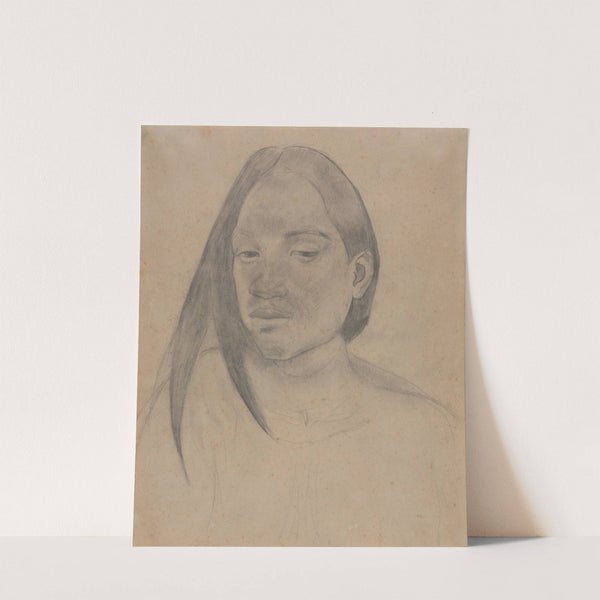 Head of a Tahitian Woman (1891) by Paul Gauguin