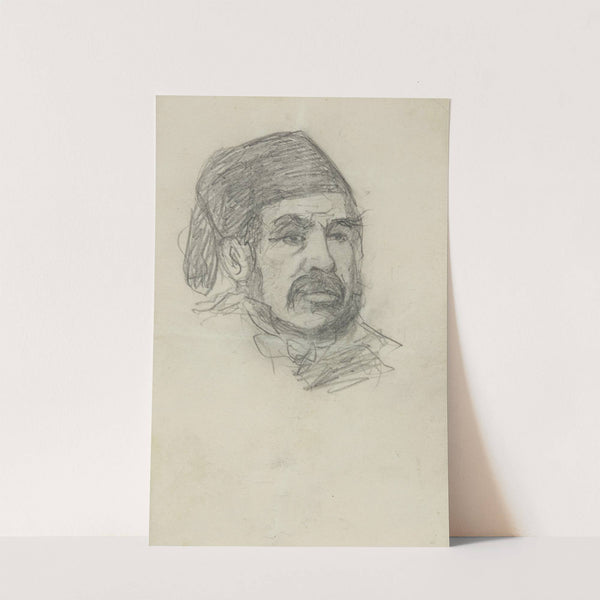 Head of a Turk by Stanisław Lentz