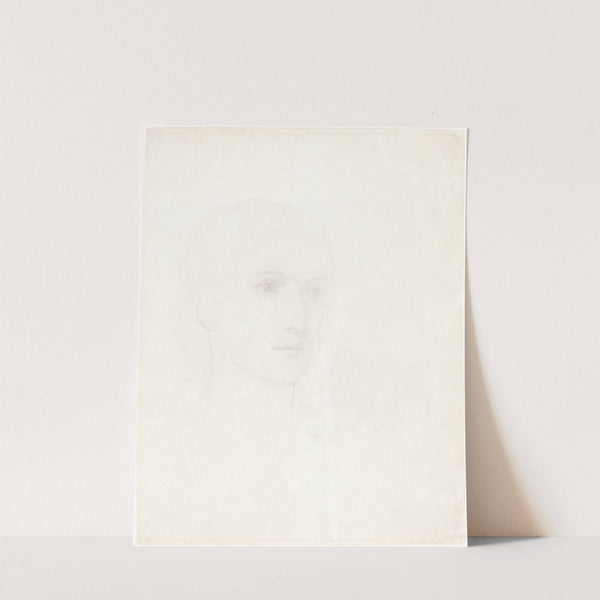 Head of a Woman by Sir Edward Coley Burne-Jones