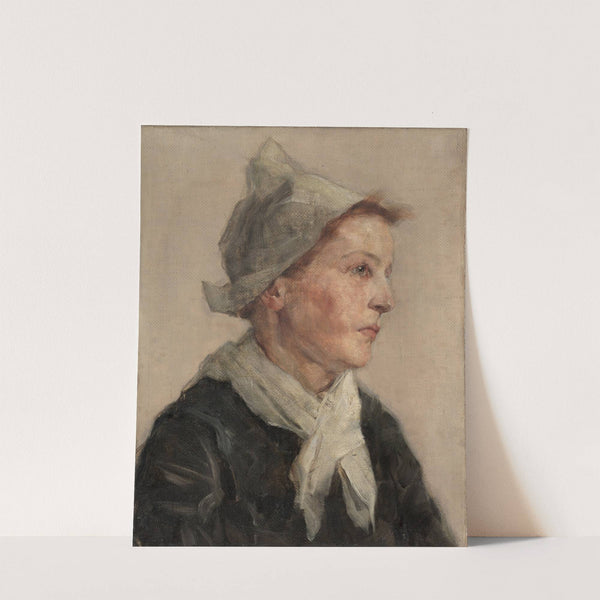 Head of a Woman by Frederick Gottwald