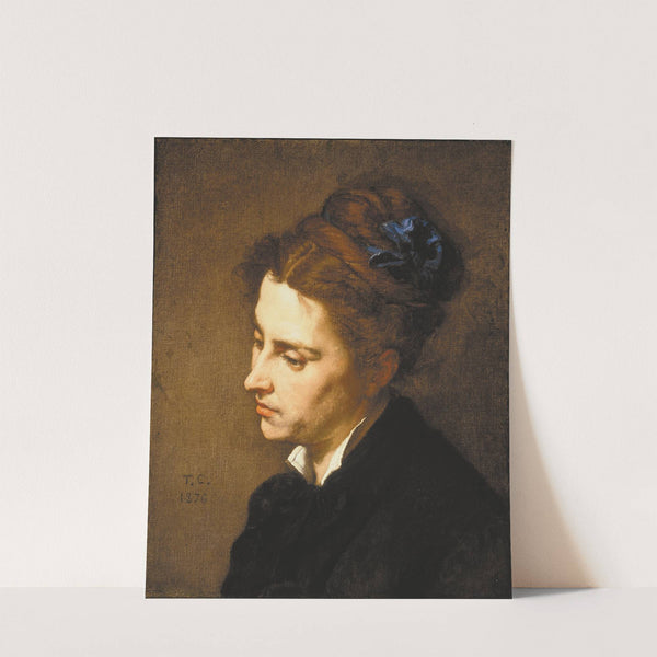 Head of a Woman by Thomas Couture