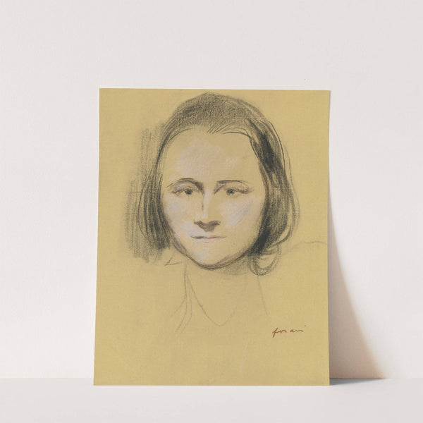 Head of a Woman by Jean-Louis Forain