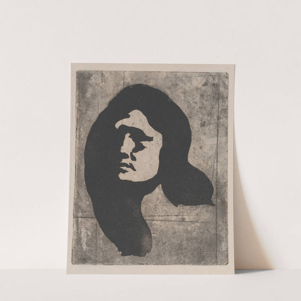 Head of a Woman (ca. 1904) by Eugène Carriere