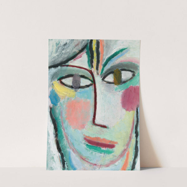 Head Of A Woman, Femina (1922) by Alexej von Jawlensky