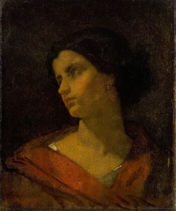 Head Of A Woman, Study