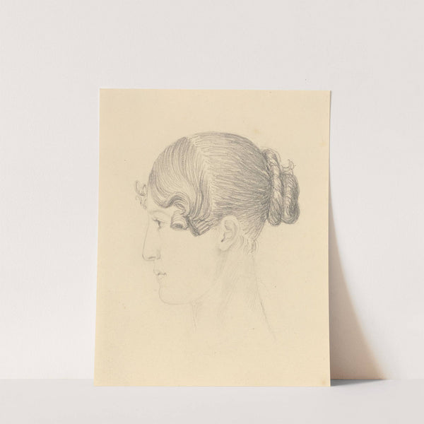 Head of a Woman (Theresa Turner) by John Flaxman