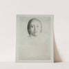 Head of a Young Girl (1875) by Alphonse Legros