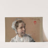 Head of a Young Girl by William Merritt Chase