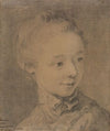 Head of a young girl turning toward the Right