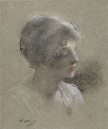 Head of a Young Lady
