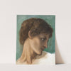 Head of a Young Man by Sir Edward Coley Burne-Jones