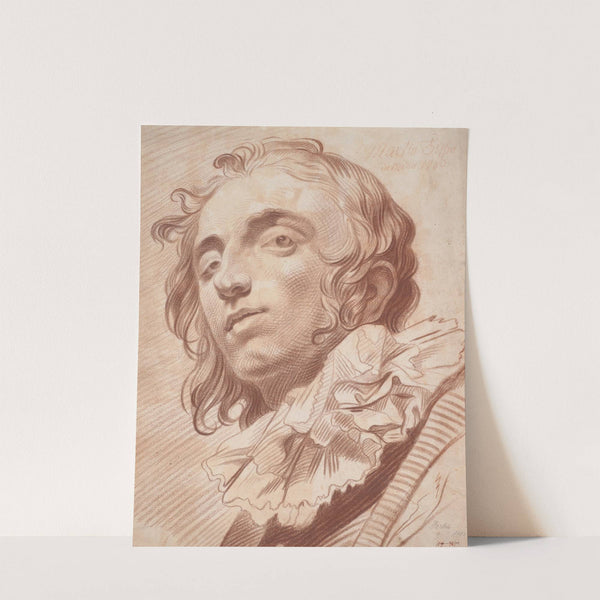 Head of a Young Man by Circle of Jakob Matthias Schmutzer