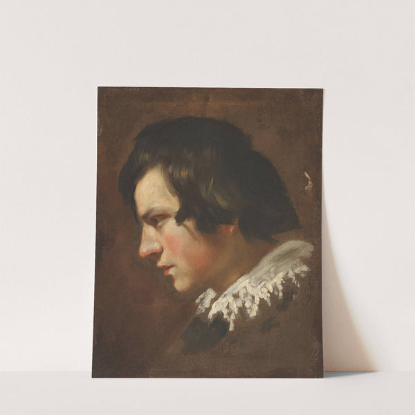 Head of a young man in profile by Gian Lorenzo Bernini