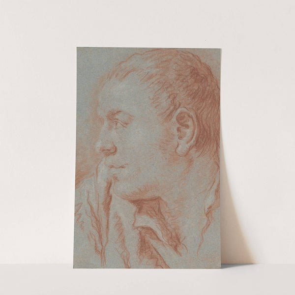 Head of a Young Man in Profile by Giovanni Battista Tiepolo