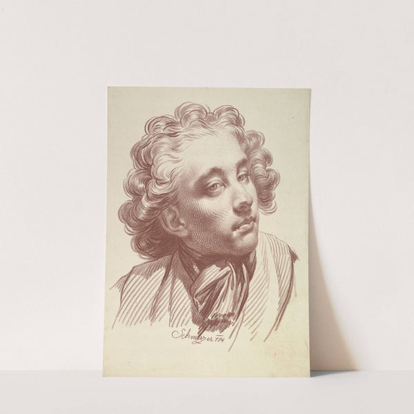 Head of a Young Man Looking Right (1774) by Jakob Matthias Schmutzer