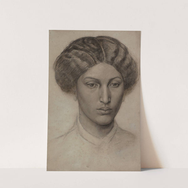 Head of a Young Woman (1863-1865) by Dante Gabriel Rossetti