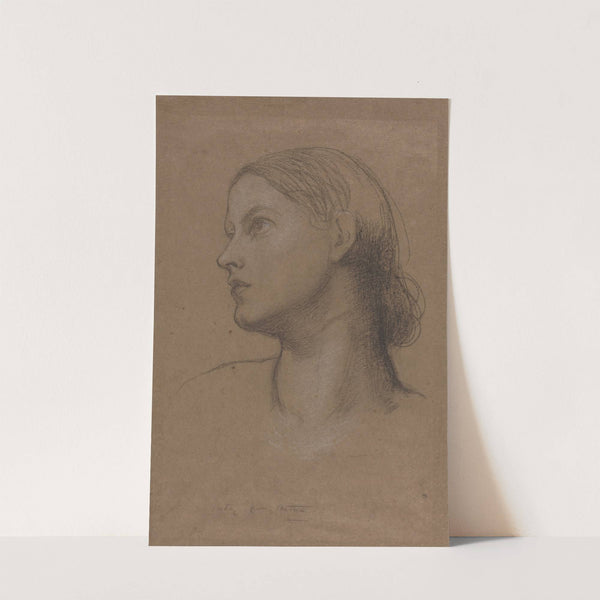 Head of a Young Woman by George Frederic Watts