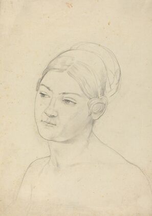 Head of a Young Woman