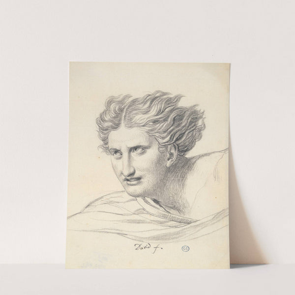 Head of a Young Woman (Fright) by Pierre-Jean David d'Angers