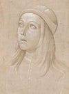Head of a Youth Looking Up