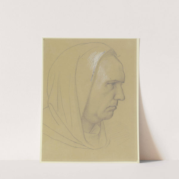 Head of Albertus Magnus (1860) by Eduard von Steinle