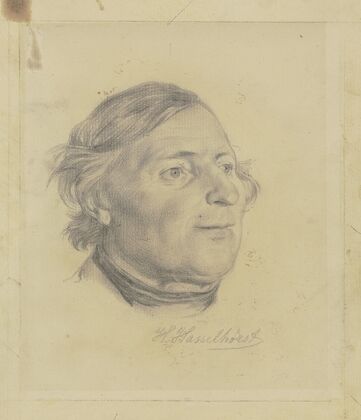 Head of an elderly gentleman