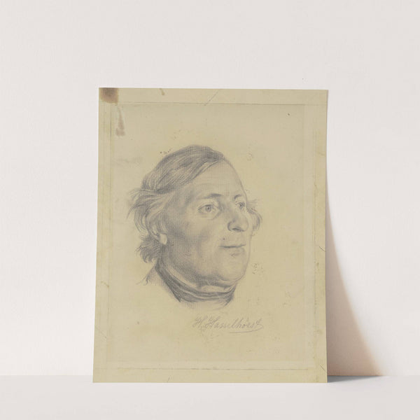 Head of an elderly gentleman by Johann Heinrich Hasselhorst