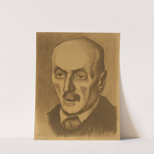 Head of an Elderly Man by Karl Wiener