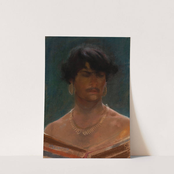 Head of an Indian (circa 1925) by Henrique Bernardelli