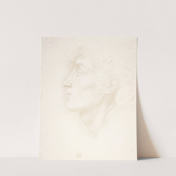 Head of an Irish Girl (1888) by Alphonse Legros