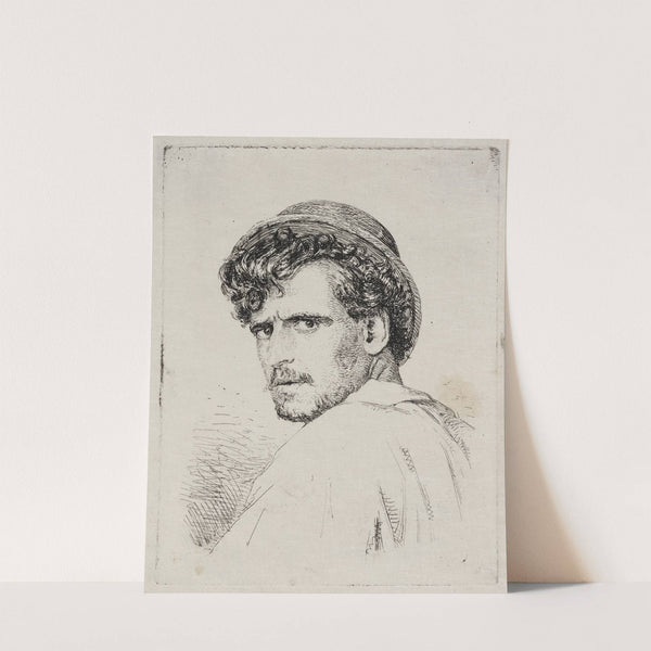 Head of an Italian by Carl Bloch