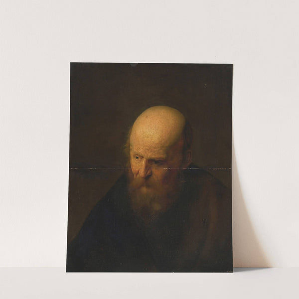 Head Of An Old Man by Follower of Rembrandt van Rijn