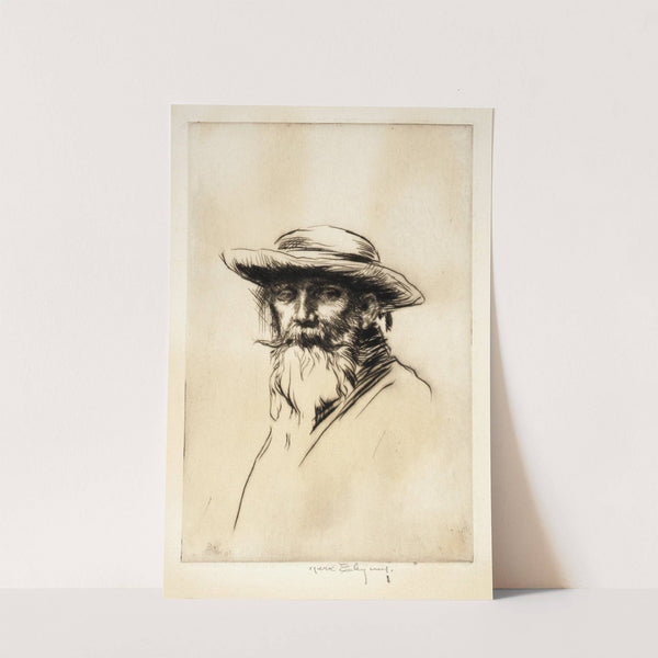 Head of an Old Man by Kerr Eby