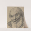 Head of an Old Man by Alphonse Legros