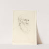 Head of an Old Man (Etude de tete) by Alphonse Legros