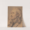 Head of an Old Man, Study for A Marriage Contract by Jean-Baptiste Greuze