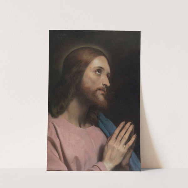 Head of Christ (1849) by Ary Scheffer