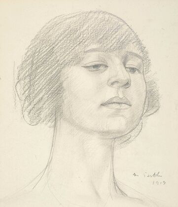 Head of Dora Carrington (1913)