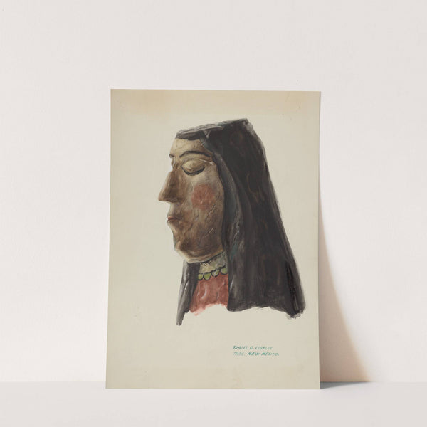 Head of Guadalupe by Majel G. Claflin