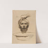 Head Of John The Baptist by Léon-Daniel Saubès