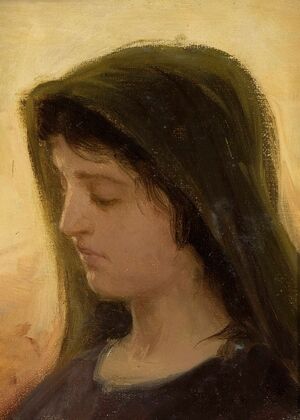 Head of Madonna