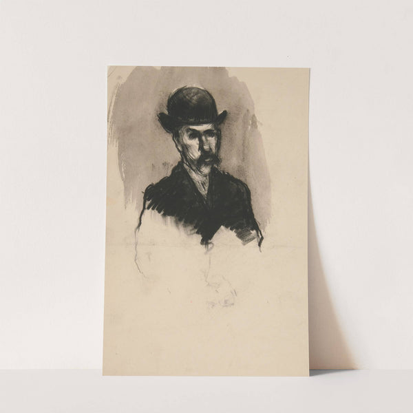 Head of Man (ca. 1908) by Charles Demuth