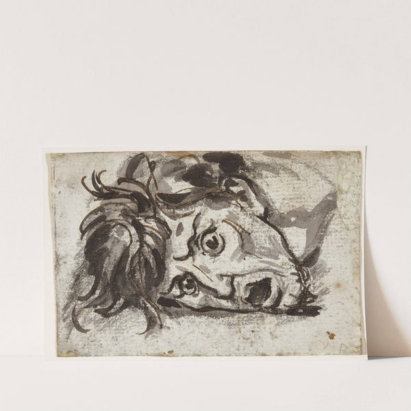 Head of man, open-mouthed and wide-eyed by François Gérard