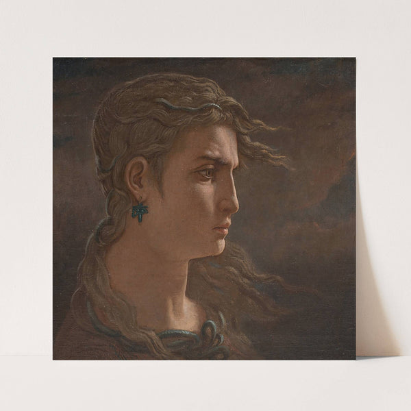 Head of Medusa (1878) by Elihu Vedder