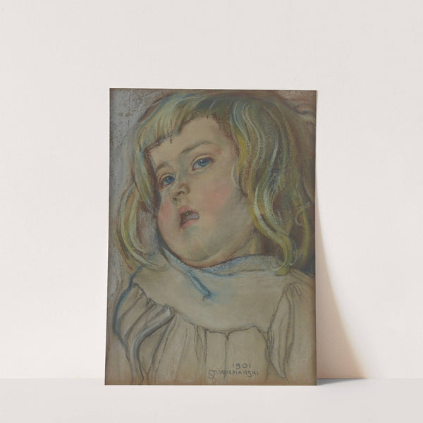 Head of Mietek by Stanisław Wyspiański