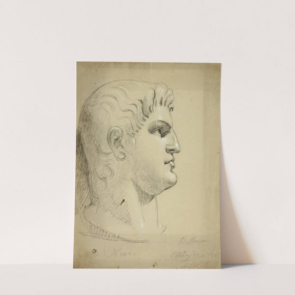 Head of Nero in the British Museum by Benjamin Robert Haydon