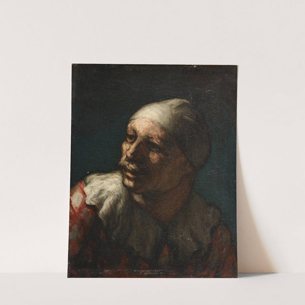 Head of Pasquin (1862-1863) by Honoré Daumier